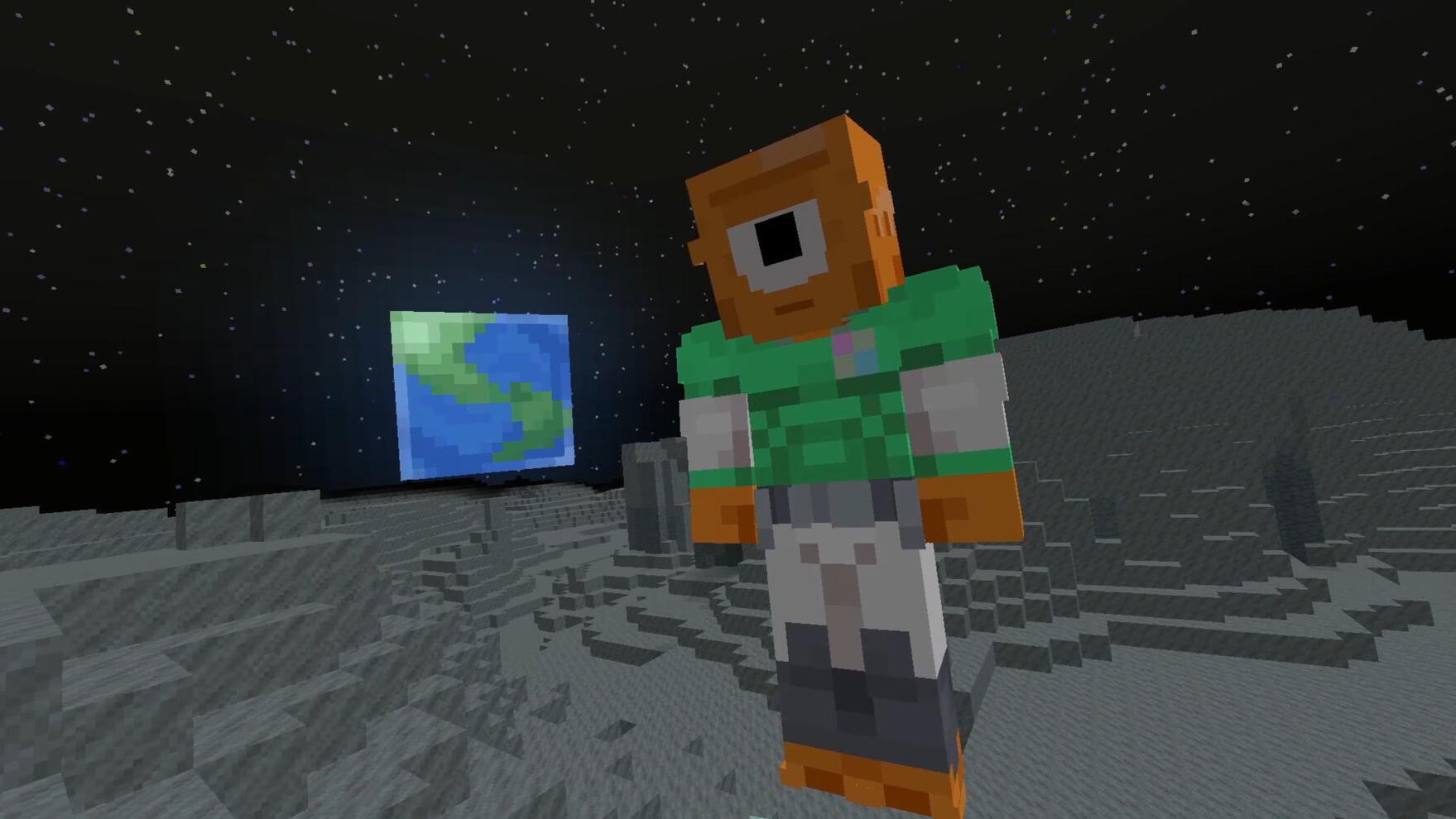 Rey Alien en la Luna